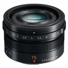 Panasonic Summilux 15mm f/1.7 Asph DG (H-X015E-K)