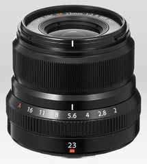 Fujifilm XF 23mm f/2 R WR Black / Silver