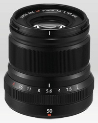 Fujinon XF 50mm f/2 R WR Black / Silver