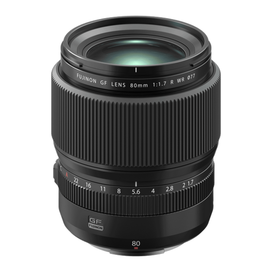 Fujifilm GF 80mm f/1.7 R WR — фото 1