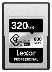 Lexar CFexpress Type A 320GB / 640GB Gold / Silver