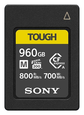 Sony CFexpress Type A 960GB Tough R800/W700 — фото 1