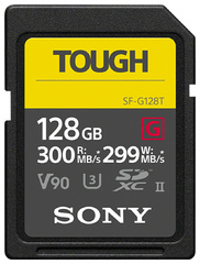 Sony 64GB / 128GB 299W/300R MB/s G-series